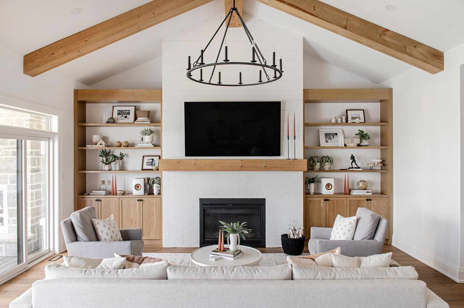 34 Clever Fireplace Constructed-In Ideas to Maximize Sort